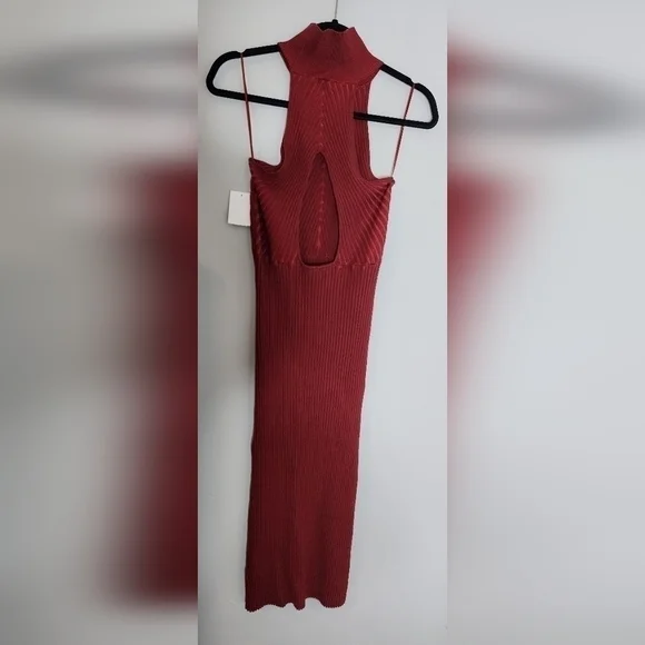 NWT Good American ribbed sweater dress size 5/6 - Picture 6 of 11